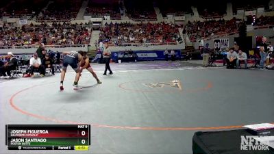 D3-190 lbs Cons. Semi - Joseph Figueroa, Salpointe Catholic vs Jason Santiago, Poston Butte