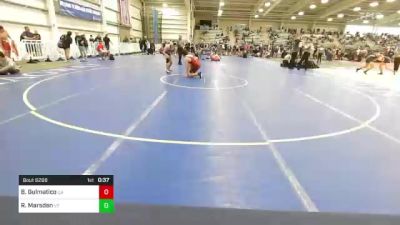 182 lbs Consi Of 16 #2 - Brennan Gulmatico, CA vs Ryan Marsden, VT