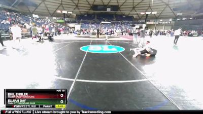 157 lbs Round 5 - Emil Engler, Yakima Valley Wrestling vs Elijiah Day, Twin City Wrestling Club