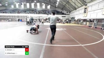 174 lbs Quarterfinal - Christian Smoot, Western Wyoming vs Caleb Uhlenhopp, Utah Valley