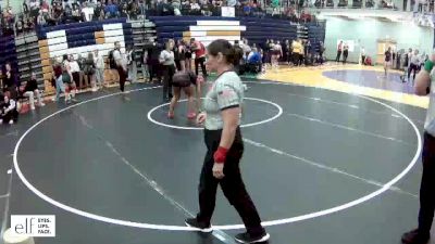 155 lbs. Cons. Round 4 - Justice Sebree, St. Charles West vs Wylie Smith, Odessa