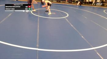 138 lbs Round 2 (16 Team) - Braxton Eggleston, Broken Bow vs Wesley Diaz, Bellevue West