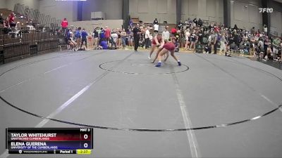 145 lbs Cons. Round 1 - Taylor Whitehurst, Unattached Cumberlands vs Elena Guerena, University Of The Cumberlands