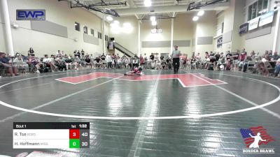 15-60 lbs Rr Rnd 1 - Ren Tse, Border vs Henry Hoffmann, Missouri