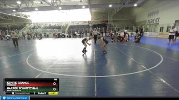 100 lbs Round 2 - Harper Schwettman, Badlands Elite vs Kemrie Grange, Ridgeline