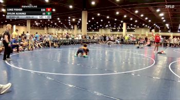 140 lbs Round 1 (6 Team) - Dylon Alvarez, Alabama Elite Gold vs Luke Fisher, Blackman WC