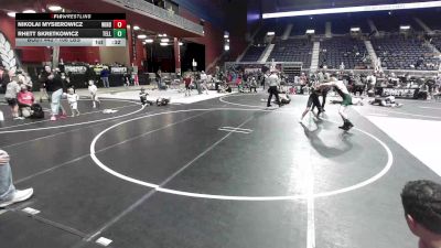 106 lbs 5th Place - Nikolai Mysierowicz, Windy City WC vs Rhett Skretkowicz, Teller Takedown WC