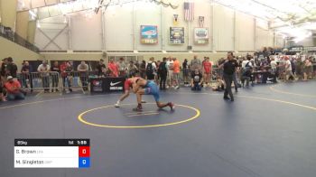 65 kg Consi Of 16 #1 - Gavin Brown, Legacy Christian Academy vs Matthew Singleton, Compound Wrestling