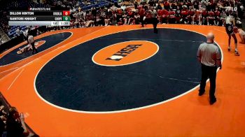 150 lbs Quarterfinals (8 Team) - Dillon Hinton, Vandalia vs Santori Knight, Chicago (C. Hope Academy)