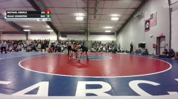126 lbs Champ. Round 2 - Isaac Johnston, Natrona County vs Michael Aberle, Spearfish