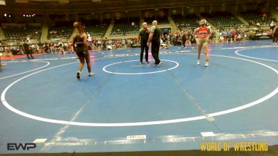 127 lbs 5th Place - Vi Anderson, Dakota Boyz Wrestling Club vs Kemauree Lovelace, HURRICANE WRESTLING ACADEMY