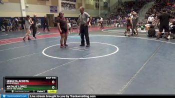 235 lbs Cons. Round 4 - Jesulya Acosta, Palm Springs vs Natalie Lopez, Rim Of The World