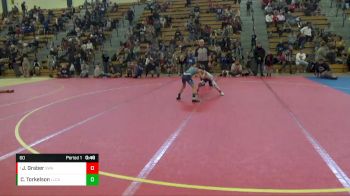 60 lbs Quarterfinal - Jacob Graber, Summit Wrestling Academy vs Carson Torkelson, LAW La Crosse Area Wrestling