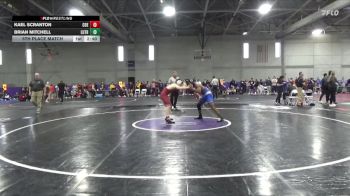 157 lbs 5th Place Match - Brian Mitchell, Luther vs Kael Scranton, Coe