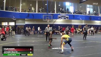 125 lbs Champ. Round 1 - Tyler Ramos, Truett-McConnell (Ga.) vs Antonio Mills Iii, Roundtree Wrestling Academy