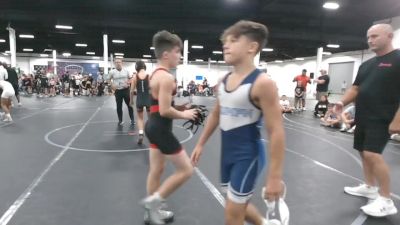 92 lbs Round 3 (6 Team) - JoJo Igneri, NJ Squeeze vs Joey Banta, Bearcats