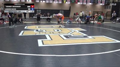 138 lbs 1st Place Match - Rowdy Neighbor, Big Game Wrestling Club vs Landen Davis, Sebolt Wrestling Academy