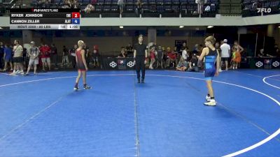 80 lbs Cons. Sub-quarters - Cannon Ziller, Alber Athletics vs Sebastian Scott