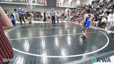 115 lbs Rr Rnd 1 - Tiger Jones, Newkirk Takedown Club vs Chanlee McKinney, Woodland Wrestling Club