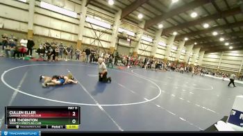 55 lbs Cons. Round 4 - Lee Thornton, Wasatch Wrestling Club vs Cullen Eller, Charger Wrestling Club