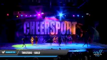 Twisters - Gold [2021 L5 Senior - Small Day 2] 2021 CHEERSPORT National Cheerleading Championship