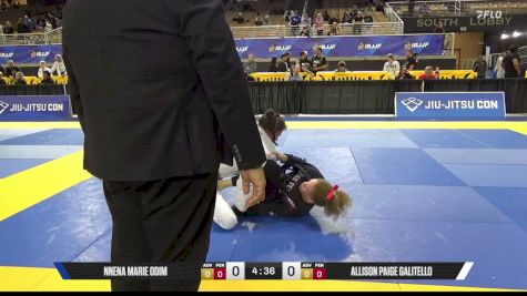 Allison Paige Galitello vs Nnena Marie Odim 2026 Pan Jiu Jitsu IBJJF Championship