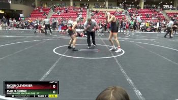 145 lbs Round 2 (6 Team) - Max Eldridge, Honey Badger Wrestling Club vs Ryder Clevenger, Victory