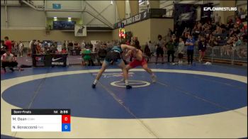 86 kg Semifinal - Maxwell Dean, Cornell vs Nino Bonaccorsi, Pittsburgh Wrestling Club