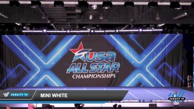 Mini White [2022 SCV All Stars L1.1 Mini - PREP] 2022 USA All Star Anaheim Super Nationals