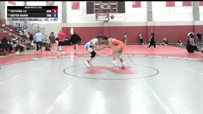 128 lbs 3rd Place - Victoria Lu, Scorpions vs Bettie Rains, Thornton High School