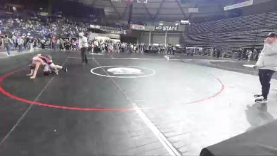 84 lbs Cons. Round 2 - Kason O`Connor, Franklin Pierce Cardinal Wrestling Club vs Julian Tovar, Prosser Wrestling Academy