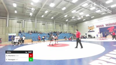 190 lbs Consi Of 32 #2 - Ocean Montero, Clovis West vs Chris Venagas, Victor Valley S