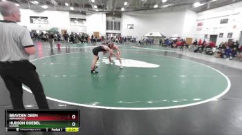 149 lbs Prelim - Hudson Goebel, Illinois vs Brayden Deem, Indianapolis