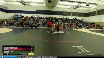 145 lbs Champ. Round 1 - Danny DePaulo, Colville vs Blake Pratt, Newport