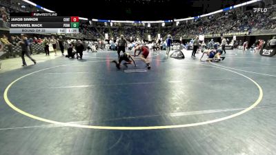 157 lbs Round Of 32 - Jakob Simnor, Central Valley vs Nathaniel Mack, Penn Cambria