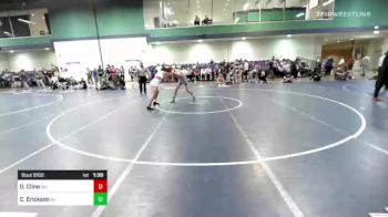 145 lbs Consi Of 32 #1 - Owen Cline, WA vs Cael Erickson, WI