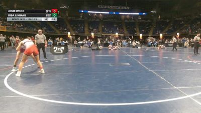 126 lbs Quarterfinal - Josie Wood, Octorara vs Risa Linnane, Central Dauphin