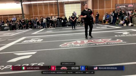 Lucas Lewis vs Reagan Rousseau 2026 ADCC Portland Open