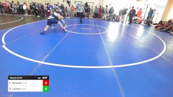 285 lbs Round Of 64 - Ethan Strauss, Hollis Brookline vs Reid Lavoie, Nashua North