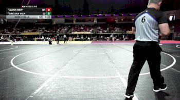 157 lbs Semifinal - Lincoln Vick, Iowa State vs Jaden New, Life