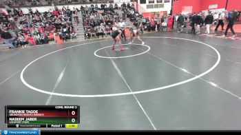 150 lbs Cons. Round 2 - Naseem Jaber, LOCKPORT (Twp) vs Frankie Tagoe, Arlington Heights (HERSEY)