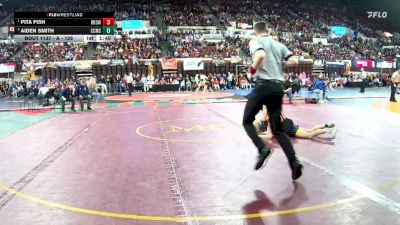 A - 126 lbs Quarterfinal - Pita Fish, Browning vs Aiden Smith, Custer Co. (Miles City)