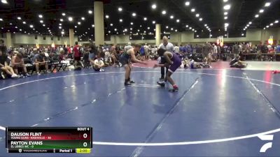 144 lbs Round 2 (4 Team) - Dauson Flint, Young Guns- Nashville vs Payton Evans, EL Libres WC