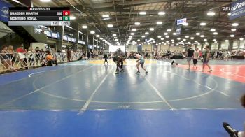 113 lbs Rr Rnd 1 - Braeden Martin, Ohio Titan Grey vs Montero Royal, Flickr Boyz Daifugo