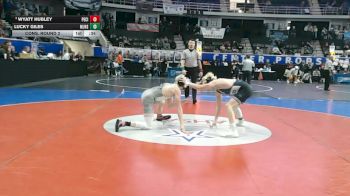 6A 138 lbs Cons. Round 2 - Wyatt Hubley, Pell City vs Lucky Giles, Mortimer Jordan HS