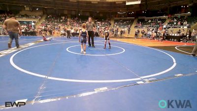 52 lbs Round Of 32 - Stone Charlton, Beggs Youth Wrestling Program vs Riggs Smith, Bartlesville Wrestling Club