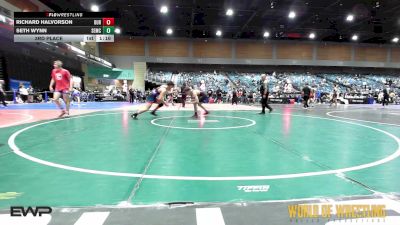 160 lbs 3rd Place - Richard Halvorson, Durham Wrestling Club vs Seth Wynn, Salem Elite Mat Club