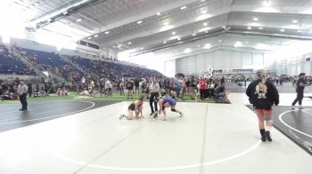 123 lbs Consolation - Alice Pazak, No Team vs Hunter Hansen, Shootbox WC