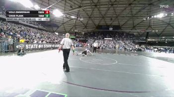 Boys 1B/2B 175 Semifinal - Chub Plank, Tonasket vs Kole Zimmerman, Pomeroy
