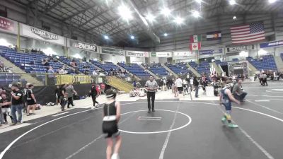 90 lbs Rr Rnd 2 - Malcolm Finch, CWC Thunder vs Lincoln Hogue, Ridge WC